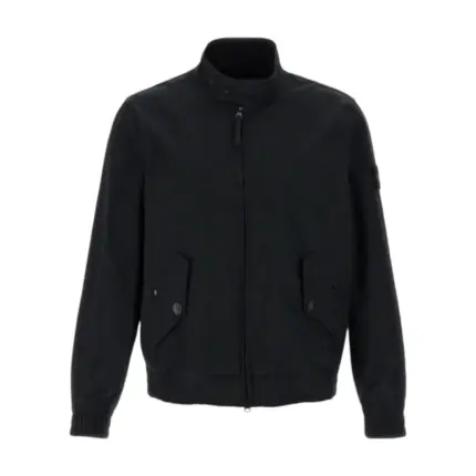 【預售】STONE ISLAND 25SS  Ghost系列 石頭島 幽靈支線 哈靈頓夾克衝鋒衣外套 防風防水 黑色