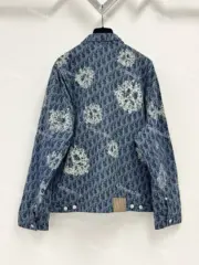 D1OR x Denim Tears 23SS 滿版老花 做舊水洗花朵 牛仔夾克外套 丹寧：圖片 8