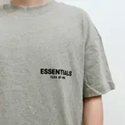 22SS FOG ESSENTIALS 副線 植絨印花 短袖T恤 2022 FEAR OF GOD：圖片 7