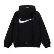 【預售】Sup x NK SS25 聯名 大勾勾鉤子 拉鍊夾克連帽外套 黑色/灰色：圖片 7