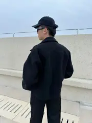 BV家 21SS 經典後背三角標 重磅純羊毛 夾克外套 cleanfit：圖片 9