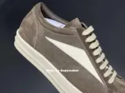 【預售】Rick Owens 侵權vans款 小牛皮板鞋 休閒鞋 麂皮棕 RO：圖片 9