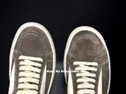 【預售】Rick Owens 侵權vans款 小牛皮板鞋 休閒鞋 麂皮棕 RO：圖片 10