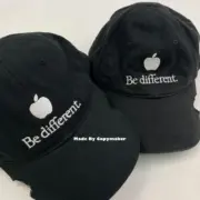 巴黎 BLC 蘋果刺繡 be different 老帽 鴨舌帽 棒球帽 帽子：圖片 8