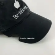 巴黎 BLC 蘋果刺繡 be different 老帽 鴨舌帽 棒球帽 帽子：圖片 10