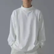 24AW BEAMS JAPAN HEAVY 日本製 紅繩 重磅 高領長袖T恤 天竺棉：圖片 6