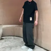 【現貨】【全套包裝】BR 25SS 經典格紋貼布 素色簡約 短袖T恤：圖片 2