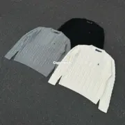 【預售】Ra1ph Lauren Polo 小馬刺繡 麻花針織老錢風 polo衫長袖毛衣T恤衛衣 三色：圖片 14