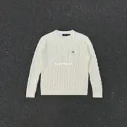 【預售】Ra1ph Lauren Polo 小馬刺繡 麻花針織老錢風 polo衫長袖毛衣T恤衛衣 三色：圖片 20