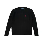 【預售】Ra1ph Lauren Polo 小馬刺繡 麻花針織老錢風 polo衫長袖毛衣T恤衛衣 三色：圖片 4