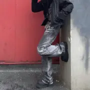 【預售】巴黎 BLC 23SS Steroid 大頭米奇 時尚德比鞋 皮鞋 休閒鞋 黑色：圖片 5