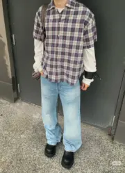 【現貨】Acne Studios 23FW 經典直筒微喇叭版型 淺藍色 2021M 直筒牛仔褲長褲工裝褲：圖片 7