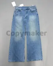 【現貨】Acne Studios 23FW 經典直筒微喇叭版型 淺藍色 2021M 直筒牛仔褲長褲工裝褲：圖片 8