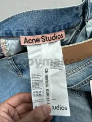 【現貨】Acne Studios 23FW 經典直筒微喇叭版型 淺藍色 2021M 直筒牛仔褲長褲工裝褲：圖片 20