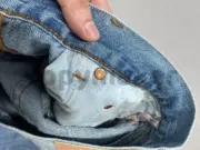 【現貨】Acne Studios 23FW 經典直筒微喇叭版型 淺藍色 2021M 直筒牛仔褲長褲工裝褲：圖片 21