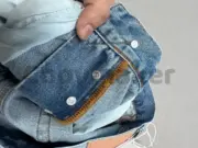 【現貨】Acne Studios 23FW 經典直筒微喇叭版型 淺藍色 2021M 直筒牛仔褲長褲工裝褲：圖片 22