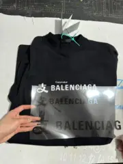 巴黎 BLC x 支付寶 25SS 聯名限量款 雙面字母logo 短袖T恤：圖片 13