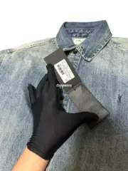 SAINT LAURENT 23FW 聖羅蘭 YSL 刺繡小logo 牛仔襯衫 夾克外套：圖片 8