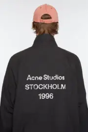 【現貨】Acne Studios 23FW Logo Zipper Jacket 水洗做舊復古 拉鍊外套夾克風衣衝鋒衣：圖片 8