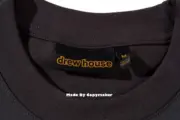 DREW HOUSE 22FW 火焰字母logo 復古 短袖 T恤 金屬灰：圖片 7