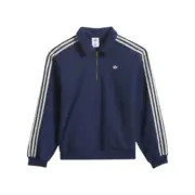 【預售】【過驗】CLOT x AD originals 25FW Polo 條紋翻領半拉鏈針織毛巾衛衣polo衫長袖：圖片 2