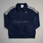 【預售】【過驗】CLOT x AD originals 25FW Polo 條紋翻領半拉鏈針織毛巾衛衣polo衫長袖：圖片 5