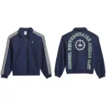 【預售】【過驗】CLOT x AD originals 25FW Polo 條紋翻領半拉鏈針織毛巾衛衣polo衫長袖