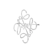 LOWE 24SS Anagram Brooch 經典幾何胸針 飾品 黃銅材質：圖片 4