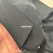 【現貨】【全套包裝】PRA 25SS KF三角標logo 拉鍊Polo衫短袖T恤 黑色：圖片 11