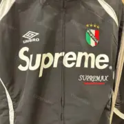 SUP x Umbro 22SS Track Jacket 聯名 刺繡徽章 防風防水尼龍夾克外套 風衣：圖片 31