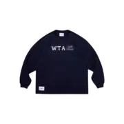 WTAPS 23AW DESIGN 01 LS COTTON COLLEGE 印花字母 長袖T恤：圖片 4
