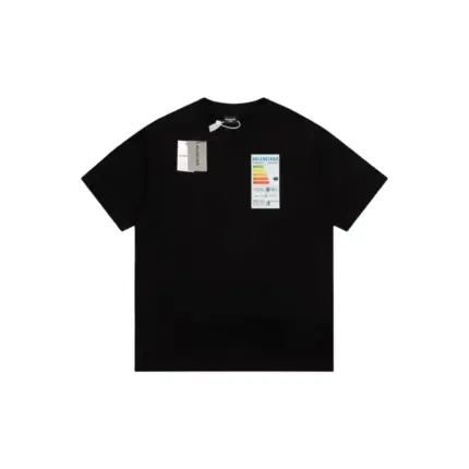 巴黎 BLC 23SS Energy Label 能量條 冰箱貼 短袖T恤