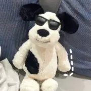 【預售】【過驗】Jellycat 害羞系列 黑白色小狗 安撫玩偶娃娃 31cm：圖片 2