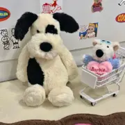 【預售】【過驗】Jellycat 害羞系列 黑白色小狗 安撫玩偶娃娃 31cm：圖片 3