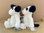 【預售】【過驗】Jellycat 害羞系列 黑白色小狗 安撫玩偶娃娃 31cm：圖片 6