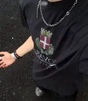 【預售】【福利回饋】巴黎 BLC 25SS NOVARA麥穗印花 水洗做舊短袖T恤：圖片 2