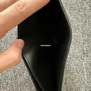 【現貨】【過驗】巴黎 BLC 經典字母logo 頭層牛皮 八卡皮夾錢包卡包 黑色 簡約：圖片 9