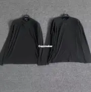 【現貨】PRA 24FW Ripped-Triangle 三角標貼布 簡約素色 長袖T恤打底衫：圖片 7