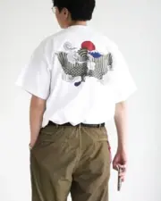 【預售】25SS BEAMS JAPAN 限定款 富士鷹茄子 日系 短袖T恤 紅繩：圖片 3