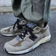 【預售】NB x JJJJound 991 灰棕 慢跑鞋 休閒鞋 M991JJA：圖片 4