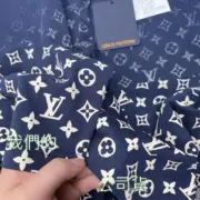 1V 22SS Monogram 滿版 Logo 印花 漸層 短袖 T恤：圖片 11