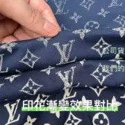 1V 22SS Monogram 滿版 Logo 印花 漸層 短袖 T恤：圖片 12