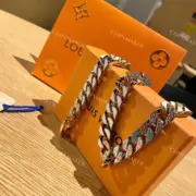 1V 20SS Necklace Chain Links 拼接幻彩 古巴項鍊 鋼項鍊 吊墜 50CM：圖片 8