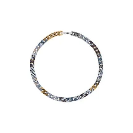 1V 20SS Necklace Chain Links 拼接幻彩 古巴項鍊 鋼項鍊 吊墜 50CM