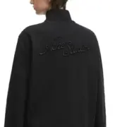 【預售】【雙11福利】Acne Studios 25FW 刺繡logo字母 立領拉鍊夾克外套 短寬baggy：圖片 9