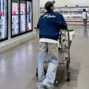 【預售】【雙11福利】Acne Studios 25FW 刺繡logo字母 立領拉鍊夾克外套 短寬baggy：圖片 12