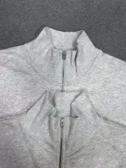 【預售】【雙11福利】Acne Studios 25FW 刺繡logo字母 立領拉鍊夾克外套 短寬baggy：圖片 16