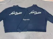 【預售】【雙11福利】Acne Studios 25FW 刺繡logo字母 立領拉鍊夾克外套 短寬baggy：圖片 23