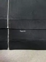 【預售】【雙11福利】Acne Studios 25FW 刺繡logo字母 立領拉鍊夾克外套 短寬baggy：圖片 27