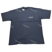 巴黎 BLC 21FW Political Campaign 可樂刺繡 波浪 短袖T恤 深灰：圖片 2